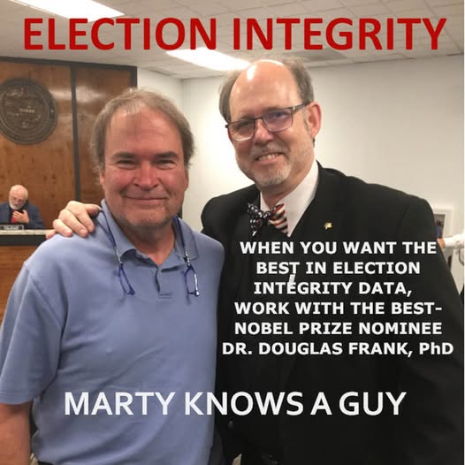 Marty Kuhrt and Dr. Frank